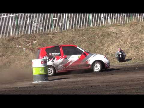 Szombierki Rally Cup 2017 - Runda I - Maciej Walaszek / Krzysztof Satława - Fiat SCS
