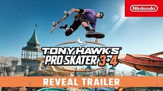 Nintendo Tony Hawk's Pro Skater 3 + 4 – Reveal Trailer 