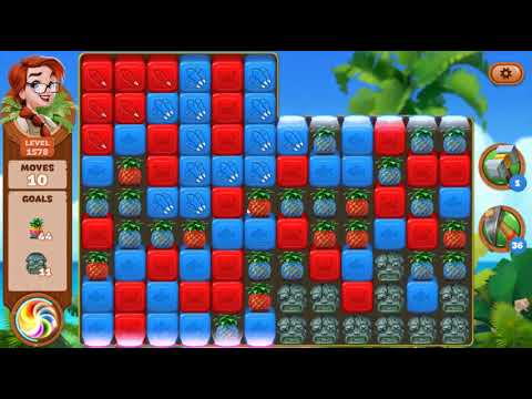 Lost Island Blast Adventure Level 1578 NO BOOSTERS - A S GAMING