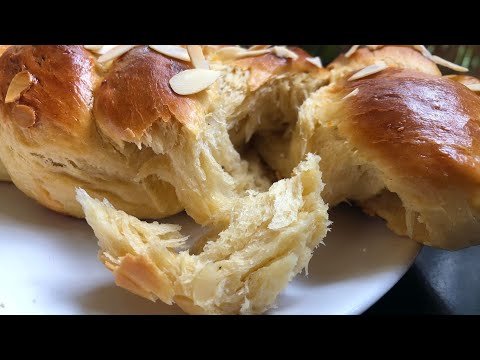 Τσουρέκια, Tsoureki cake recipe, brioche bread recipe, Easter cake recipe, Greek 🇬🇷food recipe