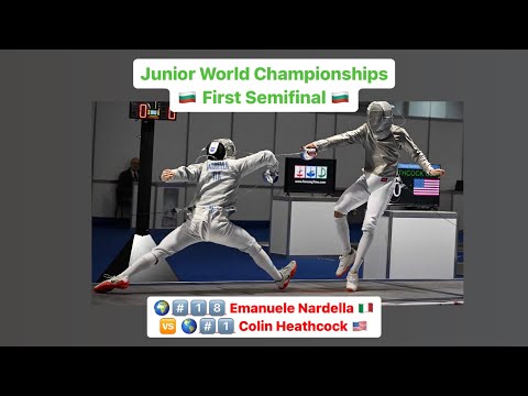 Junior Worlds 2023 JMS - L4 - Emanuele Nardella ITA v Colin Heathcock USA