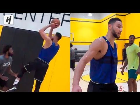 Ben Simmons Shooting Threes