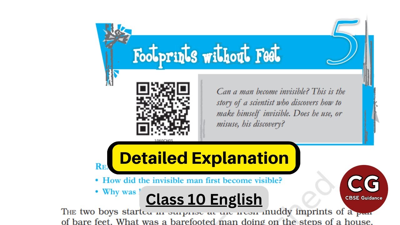 Footprints Without Feet 👣 Class 10: Chapter 5 Explained in Detail