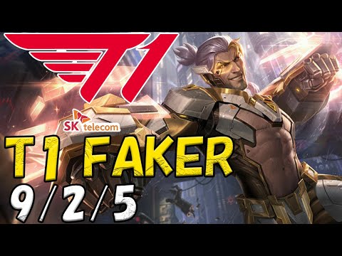 T1 Faker サイラス(Sylas) VS アーリ(Ahri) MID patch 12.21 NA RANK