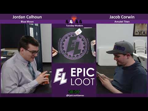 Featured Matches - Modern: Blue Moon vs Amulet Titan