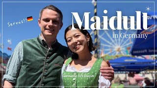 【Vlog】Beer, Rides & Dirndl! 🍻🎡｜ドイツ春フェス「Maidult」2日間満喫Vlog