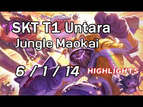 SKT Untara Jungle Maokai 6/1/14 | Highlights