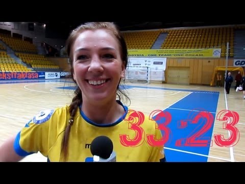 Vistal Łączpol Gdynia vs. Ruch Chorzów 33:23 [HD] 23.01.2013