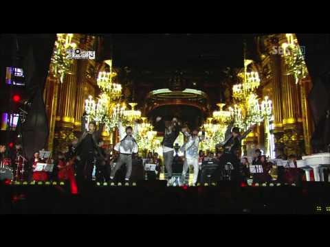 [HD] 111227 SBS Gayo Daejun Dance cut - SJ DongHae&EunHyuk, Shinee TaeMin&JongHyun,EXO