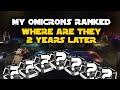Ranking ALL my Omicrons - Where are they now? | SWGOH Grand Arena
