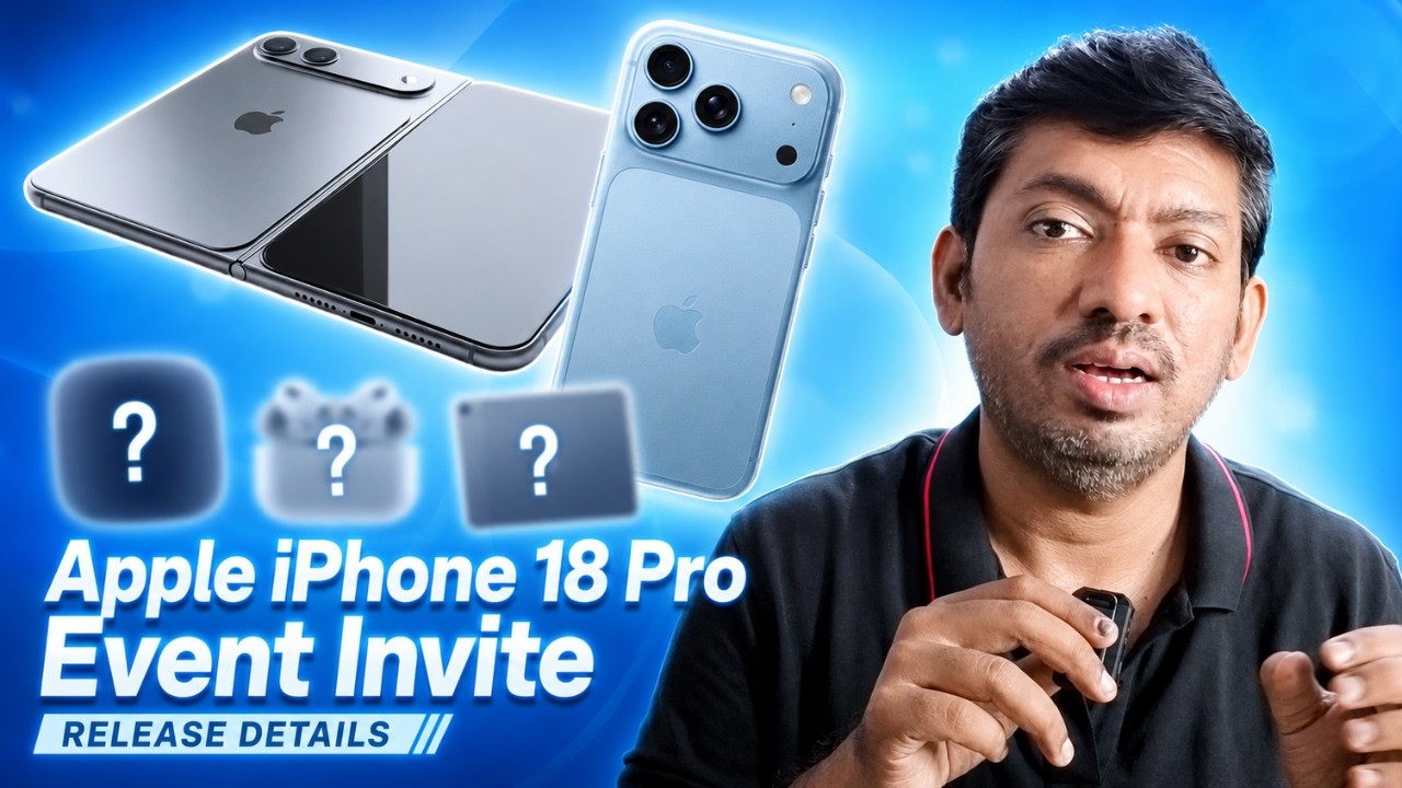 Apple Event Invite 🔥 iPhone 18 Pro Release | Let's Decode!
