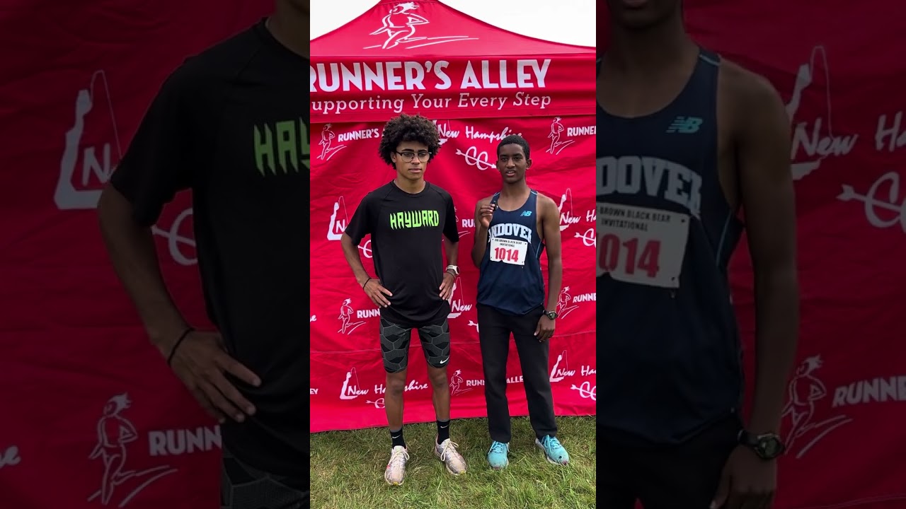 2023 Black Bear Invitational Top Two Finishers from the Boys Varsity Race
