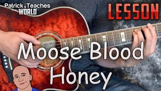 Mooseblood-Honey-Guitar Lesson-Tutorial-How to Play-Chords-Easy