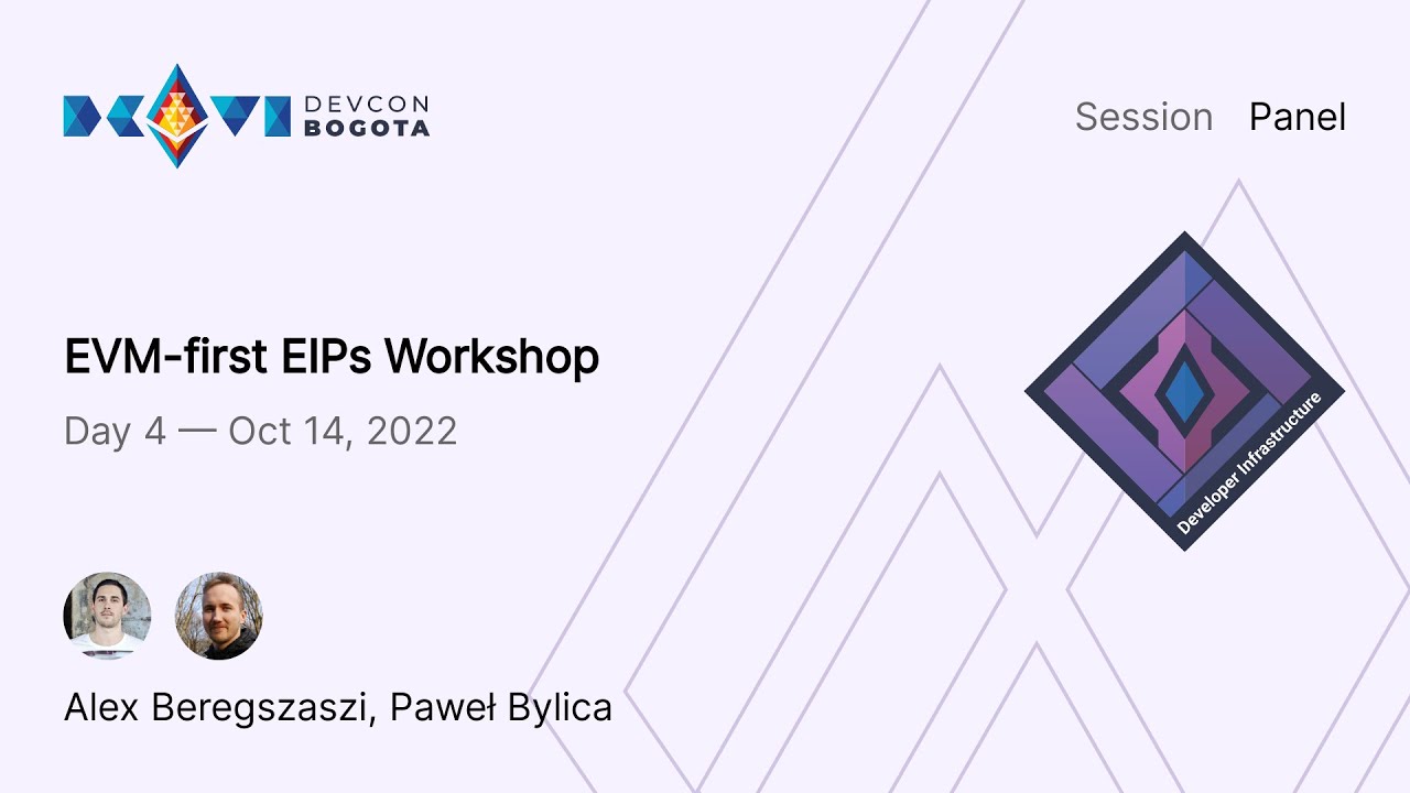 EVM-first EIPs Workshop preview