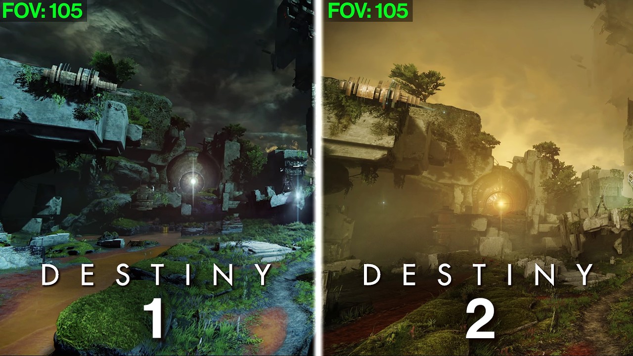 "Destiny 1 on PC - 4K & 105 FOV" | Aztecross Reacts