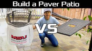 Building a Paver Patio with Brock Paver Base - Better than Gravel