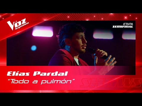 Elias Pardal – “Todo a pulmón” - Semifinal – La Voz Argentina 2022