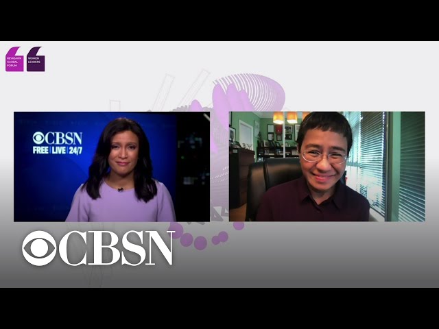 Maria Ressa: ‘Emergency actions’ needed to rein in social media