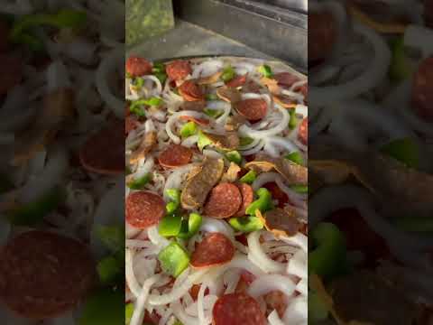 Supreme pizza #pizza #italiancooking