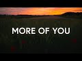 More Of You VOUS Worship Lyrics