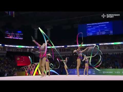 CHINA national group team 5 RIBBONS 26,25 - WCh Rio 2025