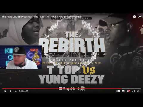 The New Udubb - Rebirth - Ttop vs Yung Deezy Prediction