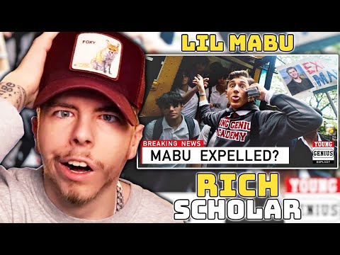 Lil Mabu Is A Bad Influence!😂 *Lil Mabu - RICH SCHOLAR* (Official Video) [REACTION!]
