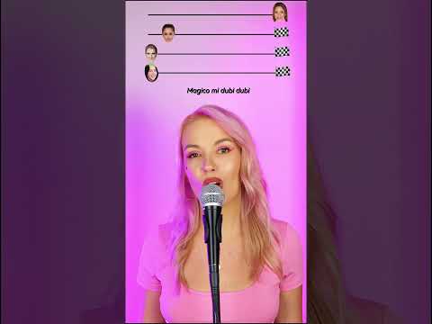 singing "Dubidubidu (Chipi Chipi Chapa Chapa)" - ONE GIRL 4 VOICES 🎤