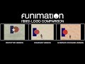 Funimation 1995 Logo Comparison Updated