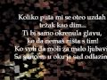 Covek bez sluha - Gotovo je + Lyrics 