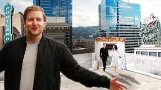 We took a wedding tour of The Nines Hotel in Portland