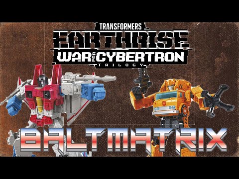 TRANSFORM!!! TF Earthrise Voyagers - Grapple and Starscream