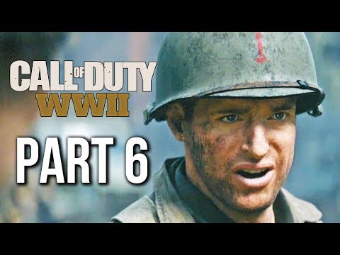 Call of Duty WW2 Gameplay Walkthrough Part 6 - COLLATERAL DAMAGE (no commentary) CAMPAIGN