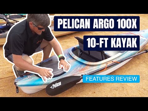 Pelican Argo 100X 10-ft Kayak | Recreational Kayak | Specs & Features Review and Walk Around