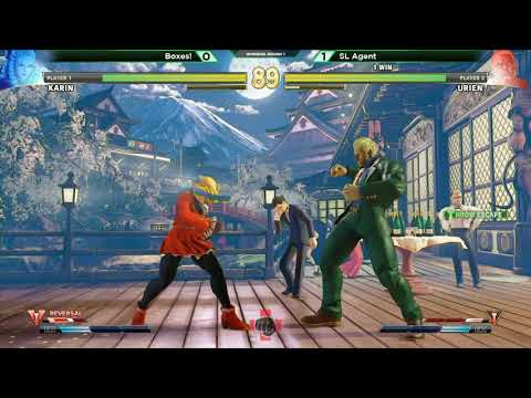 Combat for a Cause: MH - SFV Winners Round 1 Boxes! (Karin) vs SL Agent (Urien)