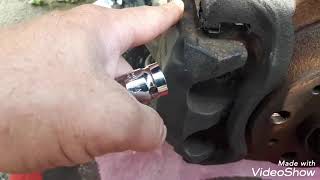 How to service front brakes on Fiat Ducato Peugeot Boxer Citroen Relay