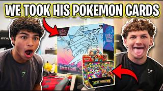 We Took His Pokémon Cards...