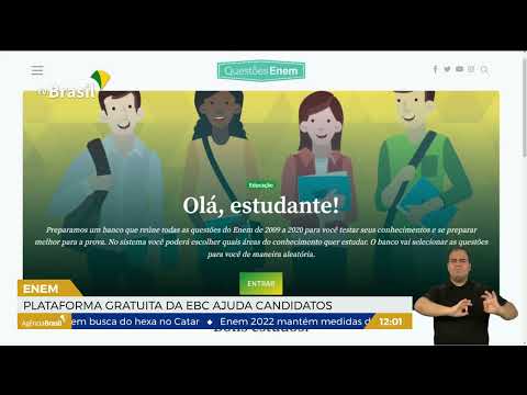 SP | Enem 2022: portal Questões Enem ajuda estudantes na reta final