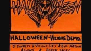 HALLOWEEN Vicious Lies  Demo 1990
