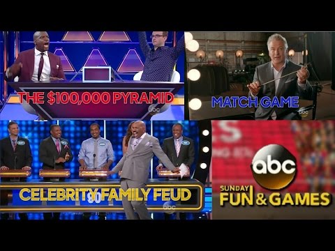 ABC Sunday Fun & Games - Promo 2 - Sundays at 8|7c