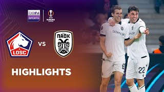 Highlights Lille Vs PAOK (3-4) di Europa League 25/26, Calvin Verdonk Panen Pujian Meski Kalah