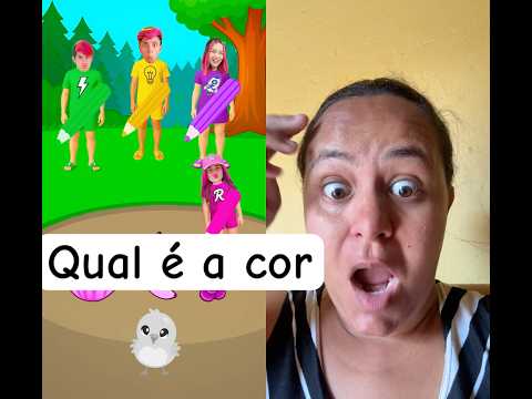 Qual é a cor certa #collab @S@SuperDiversãooohumor #anime #cartoon #memes #animation