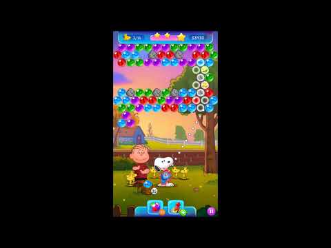 Snoopy Pop Bubble Shooter Level 41 by Jam City Gameplay