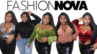😍 Try on Haul after Breast Reduction | Fashion Nova