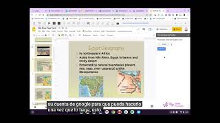 Google Slides Translator with Spanish subtitles