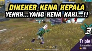 CUPLIKAN HIGHLIGHTS EPEP INCER KEPALA KENA KAKI WADAAAAAO DASAR BROBOT😂 [] FREE FIRE MAX