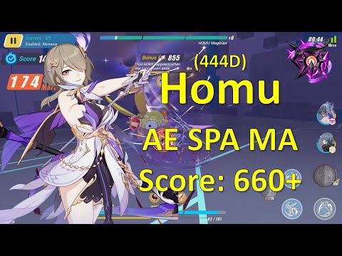 HI3 Abyss Superstring Dimension Nirvana (444D) - AE SPA(s2) MA vs Homu - Weather TDM (660+)