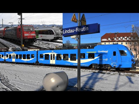 ❗Viel Neues❗👍 Lindau-Reutin: GABY GoAhead Bayern, BR146 m. Dosto, Thurbo🔁Romanshorn, IC118 Bodensee