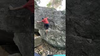Video thumbnail of Maybe I screwed up, 6a+ (sit). La Riba