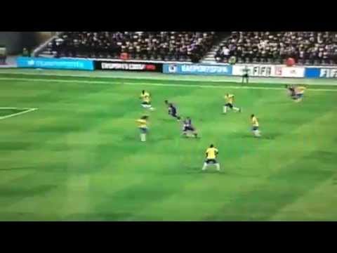 Goal with French team Loic Remy